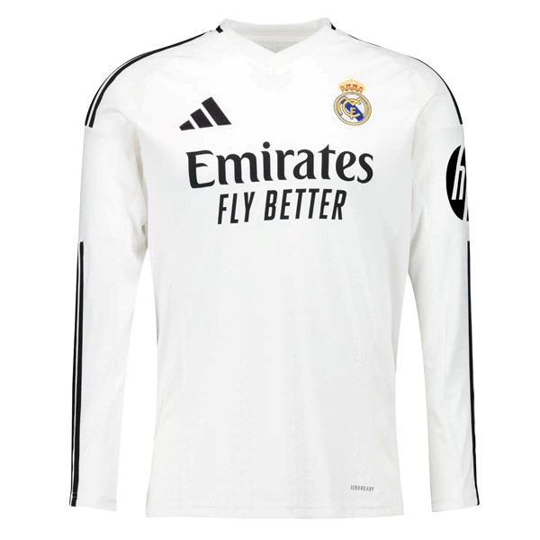 Tailandia Camiseta Real Madrid 1st ML 2024-2025